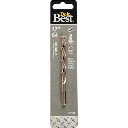 All-Source 17/64 In. Cobalt Drill Bit 249961DB